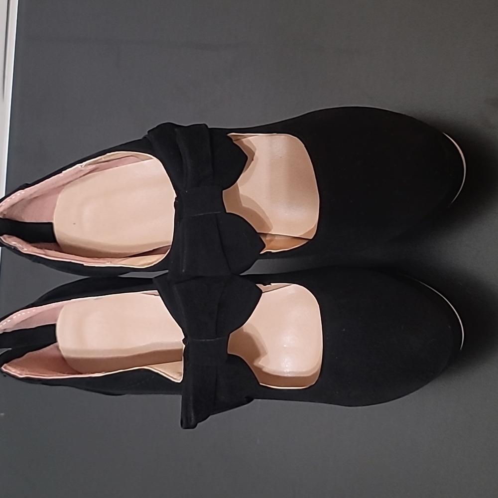 Velvet Booties W Bow